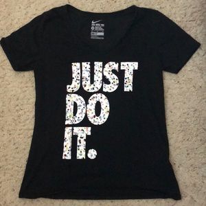 Black Nike V-neck shirt